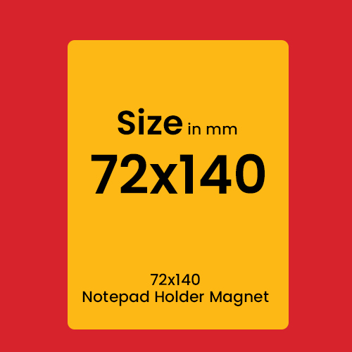 72x140 Notepad Holder Magnet
