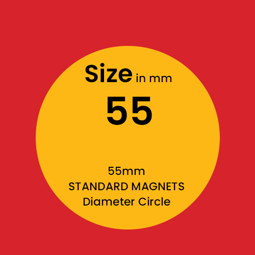 STANDARD MAGNETS 55mm Diameter Circle