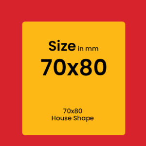 70x80 House Shape