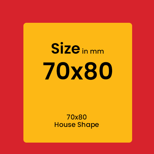 70x80 House Shape
