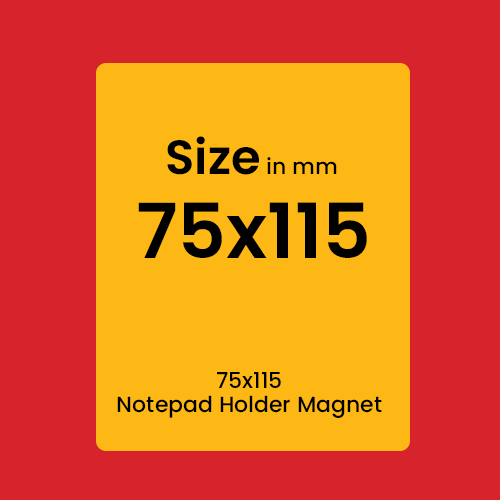 75x115 Notepad Holder Magnet