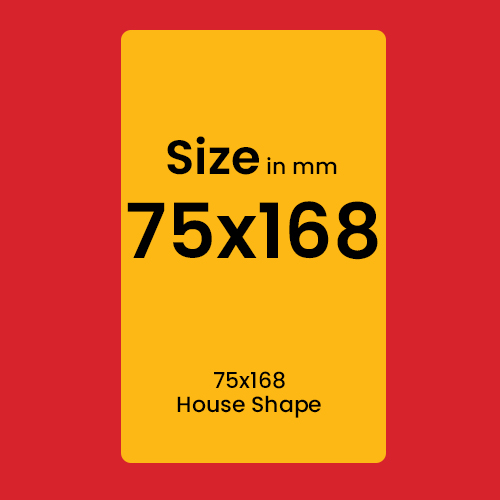 75x168 House Shape