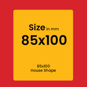 85x100 House Shape