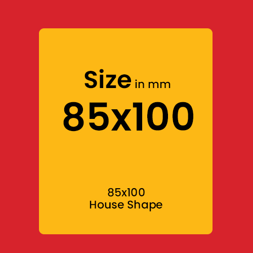 85x100 House Shape