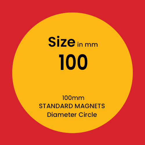 STANDARD MAGNETS 100mm Diameter Circle